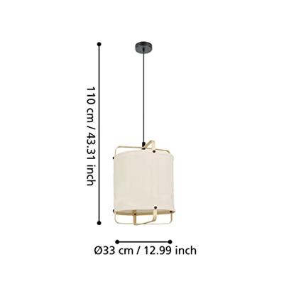 Eglo Scandinavische hanglampSurfleet Ø 33cm - 43874