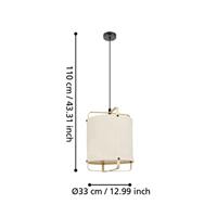 Eglo Scandinavische hanglampSurfleet Ø 33cm - 43874 - thumbnail