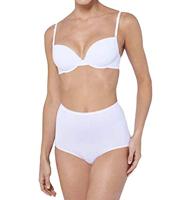 Dames 24/7 maxi taille slip - Natural katoen - Hoge Katoenen dames ondergoed - slips dames - thumbnail