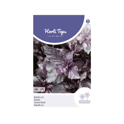 Zaden Basilicum Rode - Dark Opal Hortitops - Hortitops