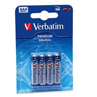 Verbatim AAA-alkalinebatterijen - 1.5V, 4-pack - thumbnail