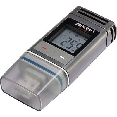 VOLTCRAFT DL-210TH Temperatuur datalogger, Vocht datalogger Te meten grootheid Temperatuur, Luchtvochtigheid -30 tot +60 °C 0 tot 100 % Hrel PDF-functie