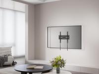 Gembird WM-75F-02 TV-muurbeugel (vast), 32"-75", zwart - thumbnail