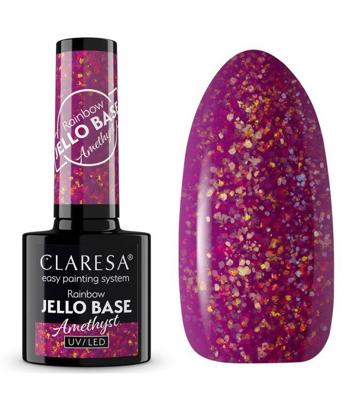 Claresa rainbow jello base coat amethyst 5ml Claresa rainbow jello base coat amethyst 5ml