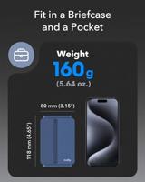 Cudy AX3000 draadloze router Gigabit Ethernet Blauw - thumbnail