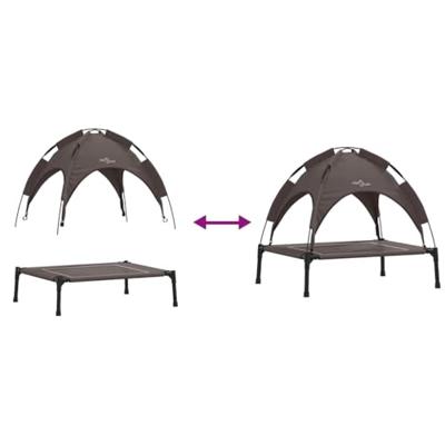 VidaXL Hondenbed bruin 71 x 64 x 71 cm staal VidaXL Hondenbed bruin 71 x 64 x 71 cm staal