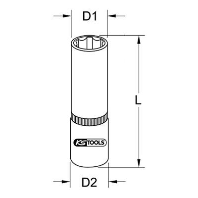 KS Tools 9631246 9631246 Verwisselbare kop 32 mm