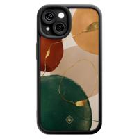 iPhone 14 zwarte case - Earthy luxe - thumbnail