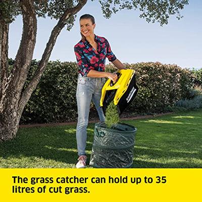 Kärcher LMO 18-33 Battery Duwgrasmaaier Batterij/Accu Zwart, Geel