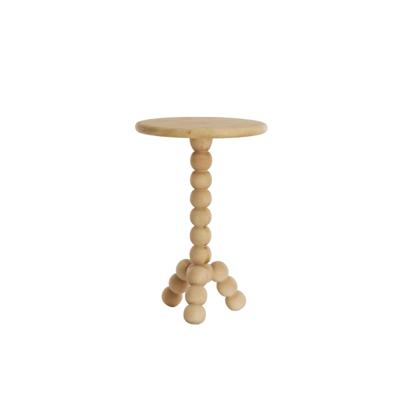 Light & Living Ronde Bijzettafel 'Veglio' Mangohout, kleur Naturel Light & Living Ronde Bijzettafel 'Veglio' Mangohout, kleur Naturel