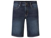 LIVERGY Heren sweatdenim korte broek (48, Donkerblauw) - thumbnail