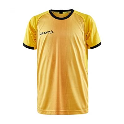 Craft 1910180 Progress 2.0 Graphic Jersey Jr - Swe. Yellow/Black - 158/164