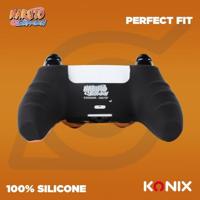 Beschermhoes voor controller - KONIX - Naruto Shippuden - DualSense PS5 - Siliconen - Kurama/Kyûbi en Naruto patroon - Zwart - thumbnail