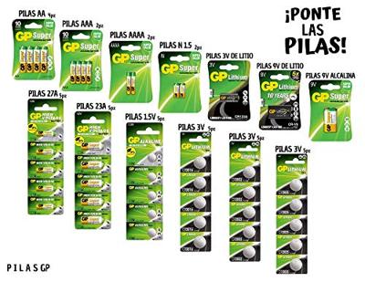 GP Batteries digi1 Photo Lithium CR2 cR17355 (foto) lithium-ion (Li-ION) 850 mAh 3 V oplaadbare batterij - oplaadbare batterijen (lithium-ion), 850 mAh, 3 V, 12 g, 15,6 x 15,6 x 27 mm)