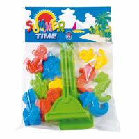 Androni Zandvormenset met schepje en hark - thumbnail