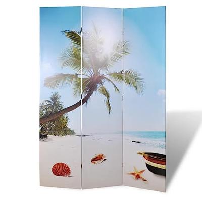 VidaXL Kamerscherm inklapbaar strand 120x170 cm