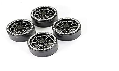Fastrax 1.9" Aluminium Beadlock Ten Velgen - Zwart