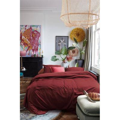 At Home At Home by BeddingHouse Tender Dekbedovertrek Donker Rood 140 x 200/220 cm