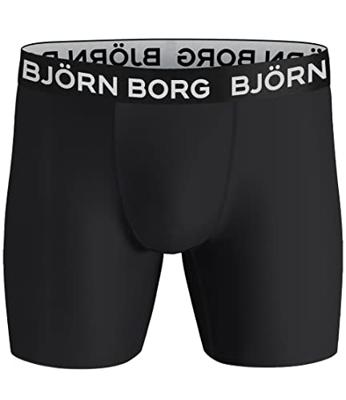5-Pack - Performance - heren boxershort - Zwart sport heren ondergoed - Sneldrogend microfiber