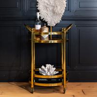 Richmond Trolley 'Hendricks' RVS, kleur Goud - thumbnail