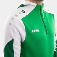 JAKO 6770 Sweater Met Kap Dynamic - Groen/Wit/Donkergroen - L - thumbnail