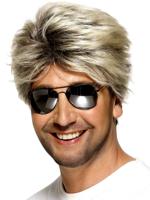 80&apos;s street pruik man - thumbnail