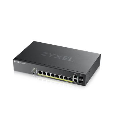 Zyxel GS2220-10HP-EU0101F netwerk-switch Managed L2 Gigabit Ethernet (10/100/1000) Zwart Power over