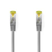 Cat 8.1 Netwerkkabel | S/FTP | RJ45 Male | RJ45 Male | 3.00 m | Rond | LSZH | Grijs | Label - thumbnail