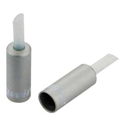 JAGWIRE End caps lined - 5mm brake - alloy (50pcs) - silver