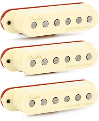 Fender Ultra Noiseless Hot Stratocaster Pickups White (set van 3) Fender Ultra Noiseless Hot Stratocaster Pickups White (set van 3)