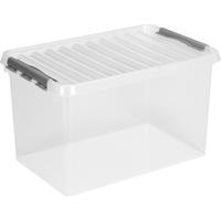 Sunware Q-line box 72 liter transp/metaal - thumbnail