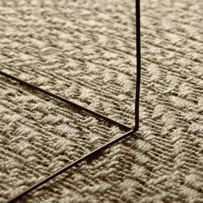 VidaXL Vloerkleed zizur beige binnen en buiten 160x230 cm jute look
