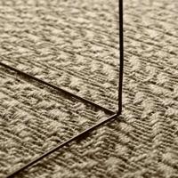 Vloerkleed ZIZUR beige binnen en buiten 160x230 cm jute look - thumbnail