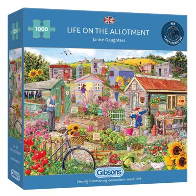 Life on the Allotment Puzzel 1000 Stukjes