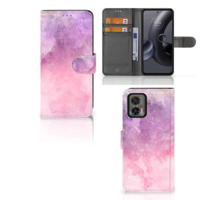 Hoesje Motorola Edge 30 Neo Pink Purple Paint Hoesje Motorola Edge 30 Neo Pink Purple Paint