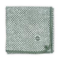 Jollein jersey baby wiegdeken 75x100cm Snake ash green - thumbnail