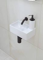 Saqu Inspire fontein zonder kraangat 30,5x18x11 cm Wit - thumbnail