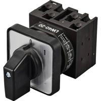 TRU COMPONENTS TC-LW40-20 C04/2A48I Nokkenschakelaar 20 A 690 V 1 x 45 ° Zwart, Grijs 1 stuk(s) - thumbnail