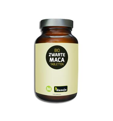 Hanoju Bio zwarte maca tabletten 720 Tabletten