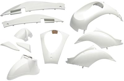 Edge plaatset mio 10 delig wit metallic Edge plaatset mio 10 delig wit metallic