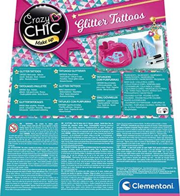 Clementoni crazy chic - glitter tattoos - thumbnail