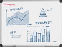 Pergamy Excellence emaille magnetisch whiteboard ft 180 x 90 cm - thumbnail