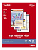 Canon High Resolution Paper HR-101 1033A006 Fotopapier DIN A3 106 g/m² 20 vellen Mat - thumbnail