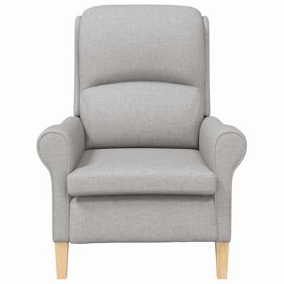 Fauteuil Wolken grijs 76 x 94 x 102 cm Stof