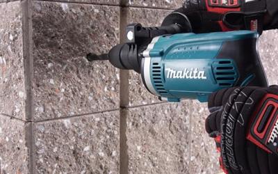 Makita HP1631KX3 Klopboormachine 1 snelheid 710 W Incl. accessoires, Incl. koffer Makita HP1631KX3 Klopboormachine 1 snelheid 710 W Incl. accessoires, Incl. koffer