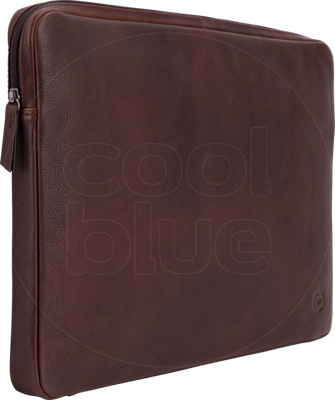 BlueBuilt 17 inch Laptophoes breedte 40 cm - 41 cm Leer Bruin