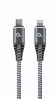 Premium USB-C naar 8-pin laad- en datakabel 1.5 meter - thumbnail