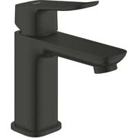 Grohe Dice S-Size wastafelkraan met koude start en push-open waste matte black - thumbnail