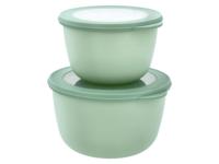 SILVERCREST Set van 2 vershoudbakjes (Rond kijkvenster) - thumbnail