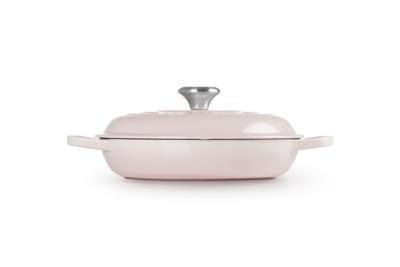 Le Creuset Braadpan Signature Campagnard Shell Pink ø 26 cm / 2,2 liter